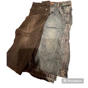 2 pair of size 24 months jeans